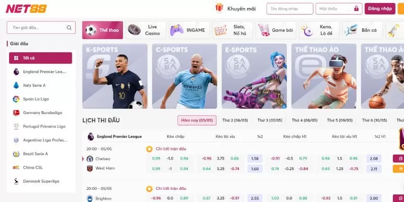 Chuyên mục Esports nổi tiếng tại website Net88 Chuyên mục Esports nổi tiếng tại website Net88