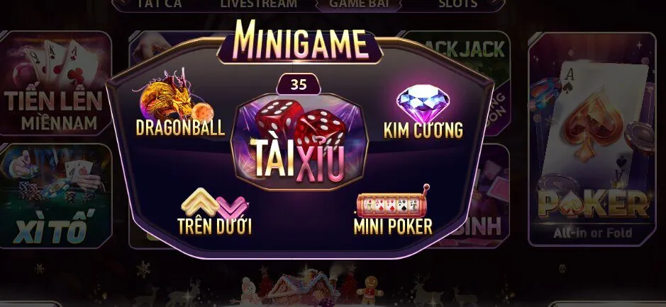 Tham gia các trò mini game với giải thưởng lớn Tham gia các trò mini game với giải thưởng lớn